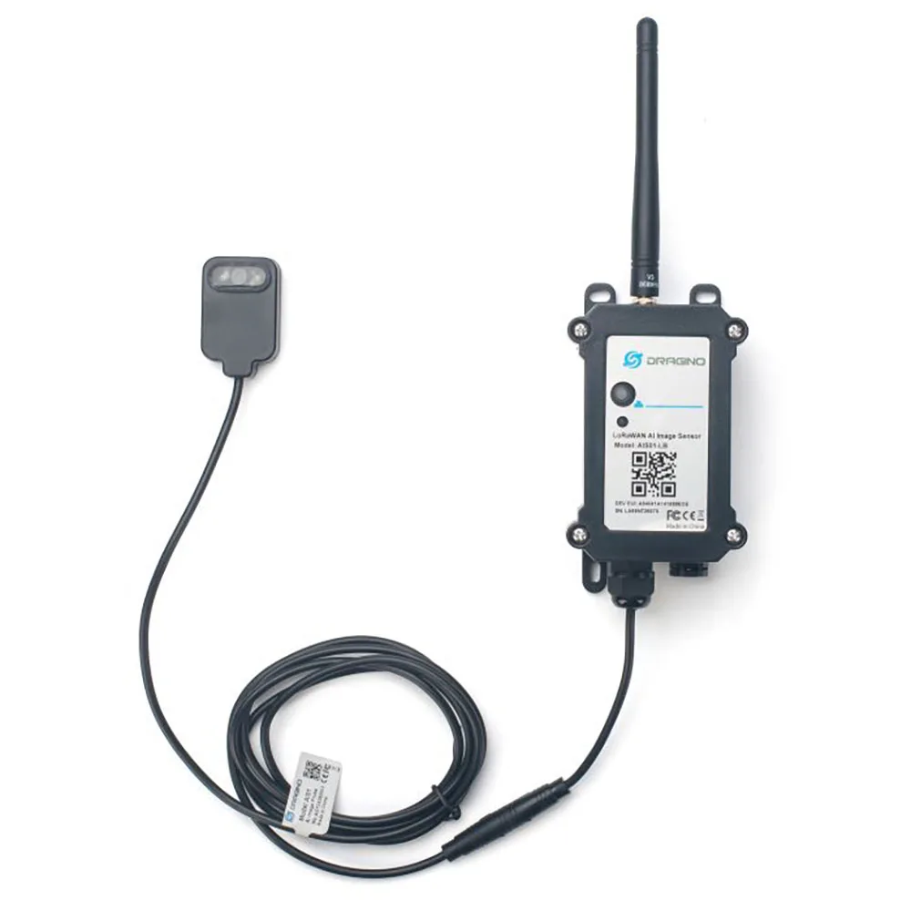 Dragino AIS01-LB -- LoRaWAN AI Image End Node With a camera and AI processor can take photo analyze the photo