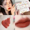 New 6Pcs Lipstick Lip Glaze Sets Long Lasting Moisturizing Lip Makeup Matte Velvet Waterproof Non-stick Cup Lip Gloss Cosmetics 4
