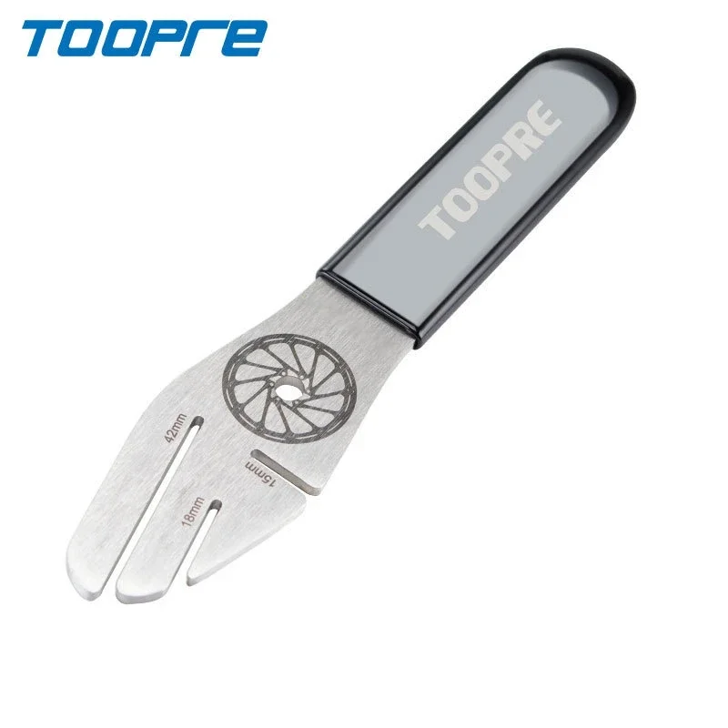 

TOOPRE Mountain Bike 189*30mm Disc Brake Rotor Spanner 149g Iamok Stainless Steel Correction Wrench Light Bicycle Parts