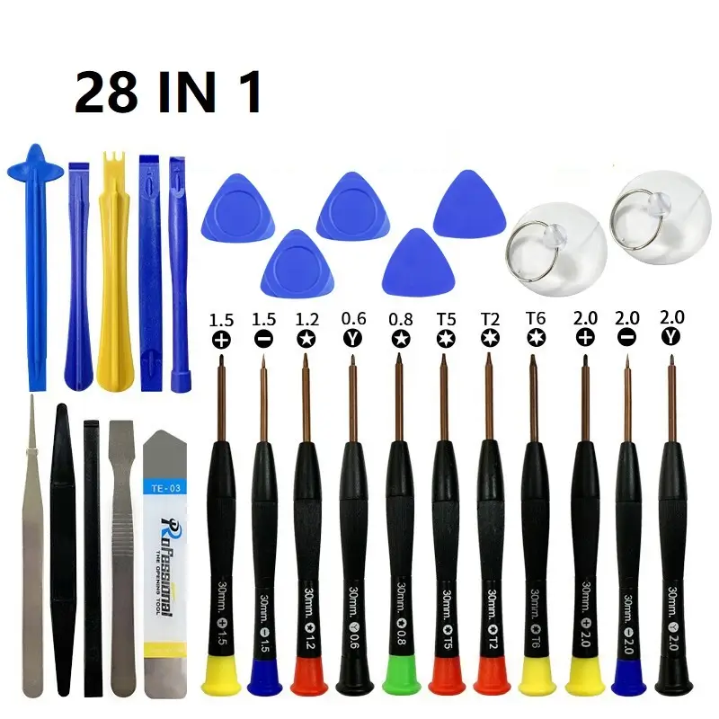 40 in 1 Mobile Phone Repair Tools Kits Phones Opening Screen Pry Mobile Phone Screwdriver Tools for iPhone Samsung Xiaomi Huawei - Image 5