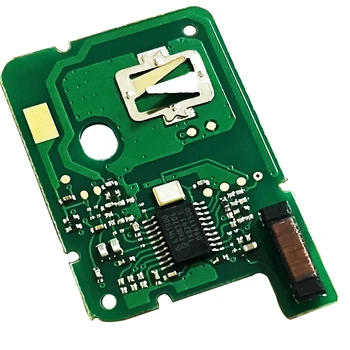 Chip per Renault Duster - XNRKEY 2 3 Button PCB Electronic Board con Chip muslim 4a 433Mhz per Renault Duster