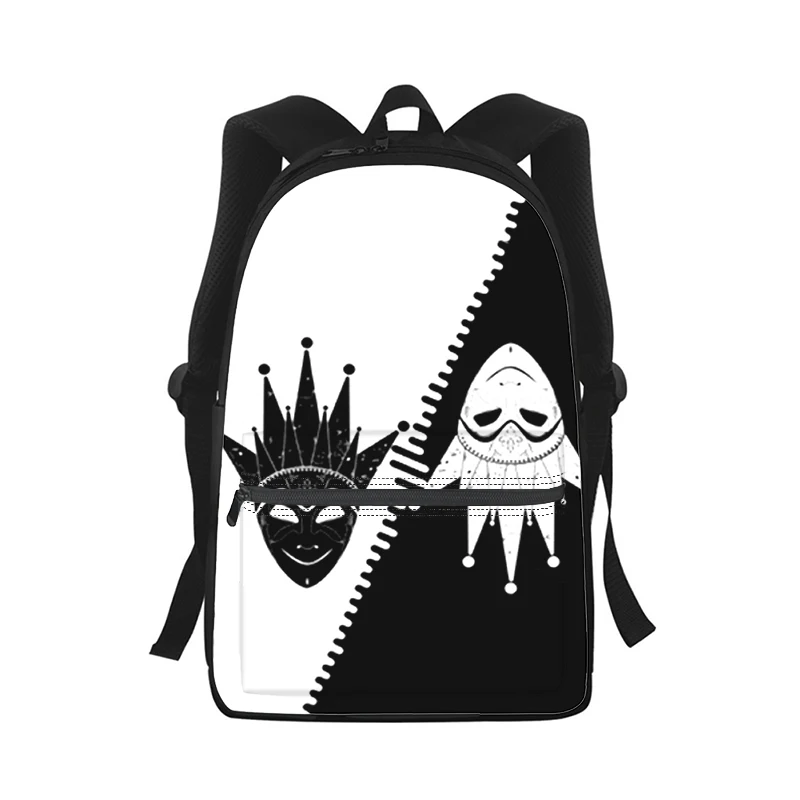 

DJ Boris Brejcha Men Women Backpack 3D Print Fashion Student School Bag Laptop Backpack Kids Travel Shoulder Bag