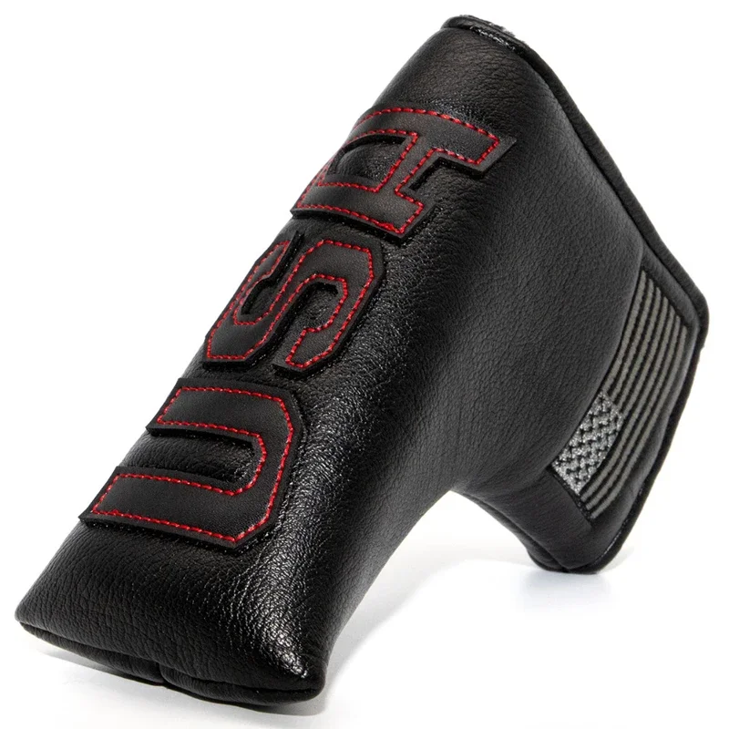 

Golf Putter Cover Blade,USA Putter Headcovers Golf Club Head Covers for Putter Leather Golf Putter Head Covers with Magnetic