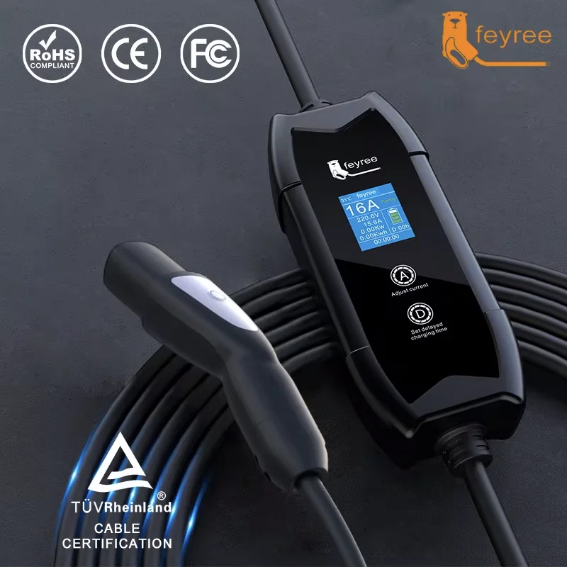 Portable 3.5kW TS-NACS Charger Tesla Compatible 1
