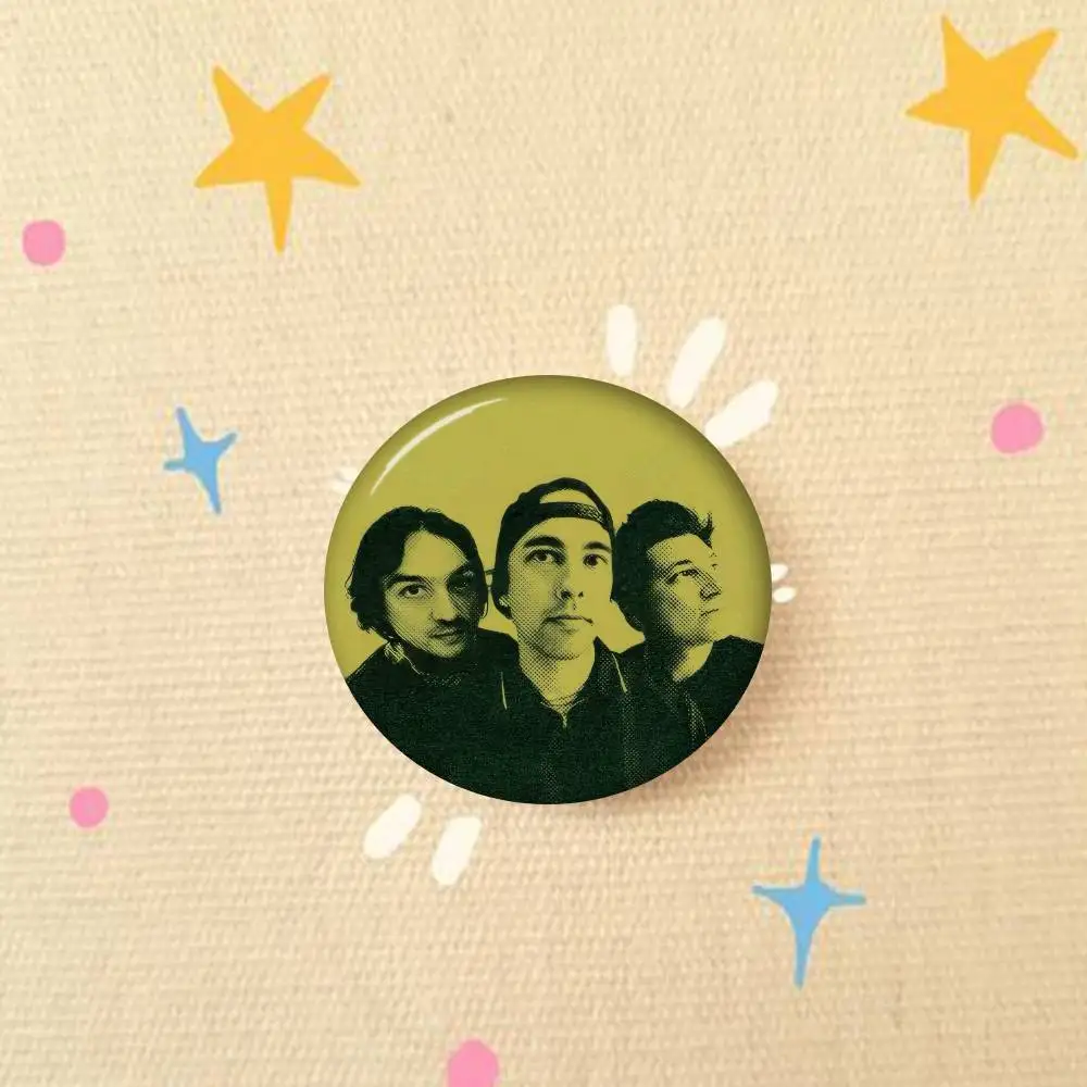 Pierce The Veil Band Icon Tinplate Button Pin Brooch Badge Accessory
