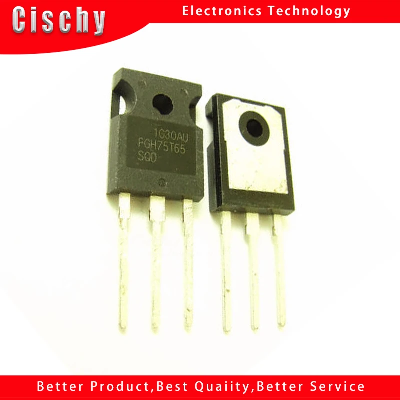 

5PCS/lot FGH75T65SQD FGH75T65UPD OR TO-247 FGH75T65SHD TO247 IGBT TRANSISTOR 75A 650V In Stock