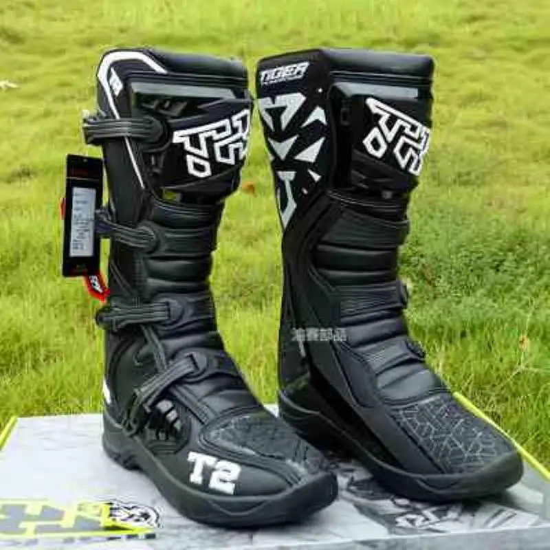 Motorcycle Shoes Motorcycle Boots Motocross Boots Motorcycle Enduro Riding Mx Moto Cross Botas Motorbike Motorboats Shoes Racing Men&kids MTB Downhill Boots