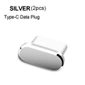 Silver 2Pcs