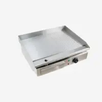 Commercial Stainless Steel Multifunctional Flat Gas Burger Griddle Grill for Restaurant Equipment CE Certification 1