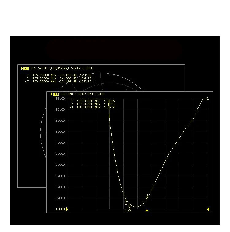 433MHz Horn Patch Antenna T-Shaped Smart Home Wireless Module Aerial 5dBi SMA Ma