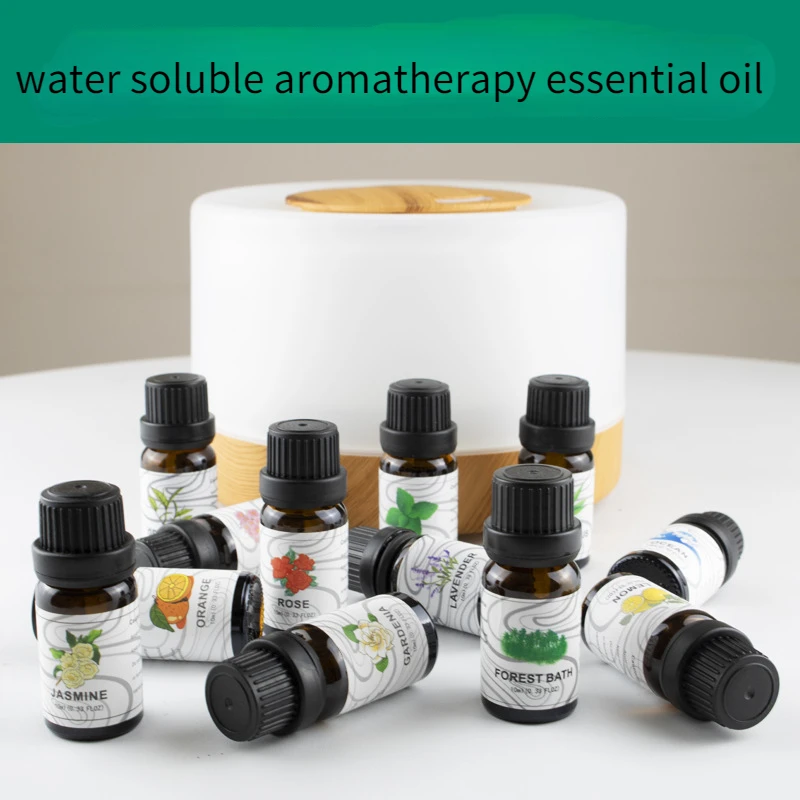 10ml Rose Gardenia Essential Oil Water-soluble Natural Plant Humidifier Aromatherapy Domestic Bedroom Air Freshener fragrance oil essential oil flavoring organic essential oils