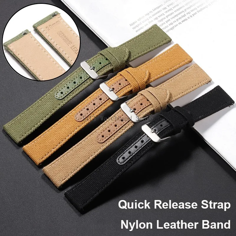 Inexpensive And Stylish Leather 20 mm Watch Band Replacement R3251102055_K0021694 main image 1