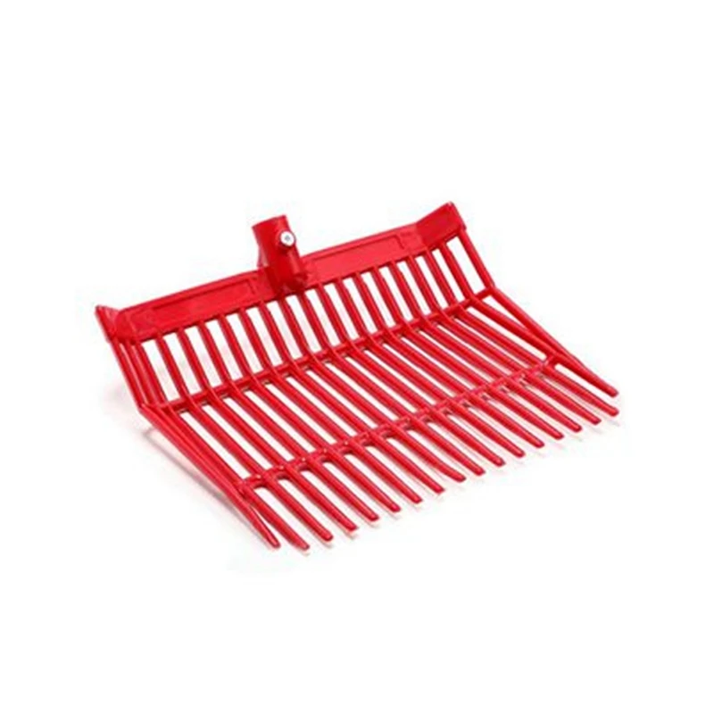 Manure Fork Replacement Head Pitchfork Head Horse Manure Rake Picking Up Manure Plastic Fork Replacement Head