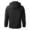 Men's Waterproof Rain Jacket Lightweight Outer Hooded Outdoor Raincoat Hiking Windproof Jacket Climbing Outdoor Jackets 3