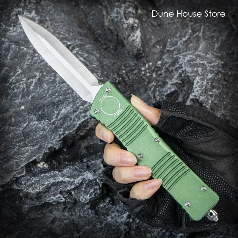 canivete-tatico-para-autodefesa-micro-canivete-tcs-combat-knives-troodon-pocket-knife-micro-otf-tech-edc-a11-green