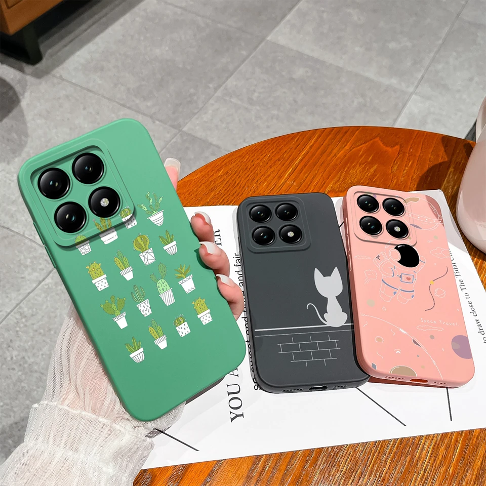 Cartoon Astronaut Protective Durable Fashion Soft Phone Cover