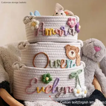 1pc Personalized Storage Basket 1