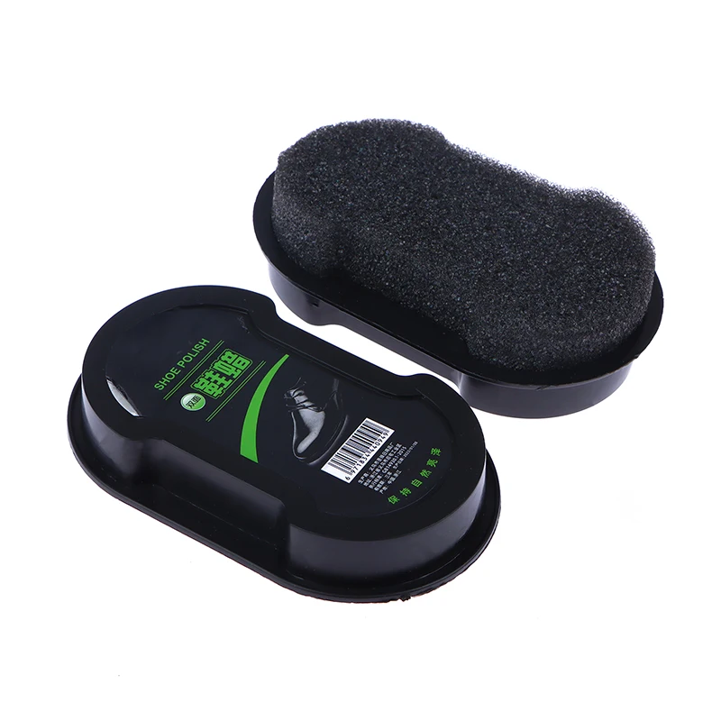1Pc Shine Sponge Includde Liquid Wax Shoe Brush Keeps Shine And Gloss Of Car Seats Leather Shining Sponge Polisher Shoe Brush 3