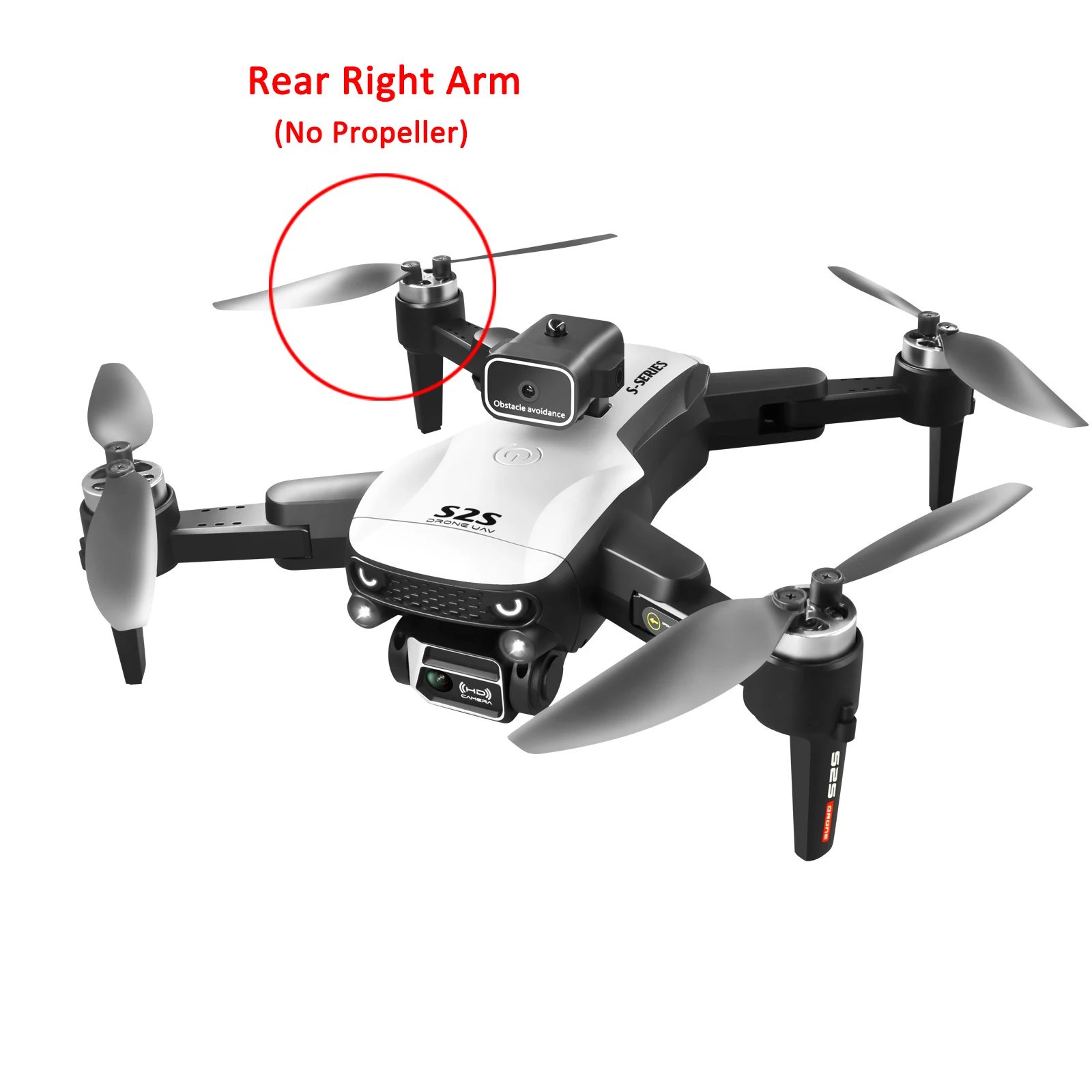 Bras de Drone FPV Course en Fibre de Carbone - Lot de 4 Pièces