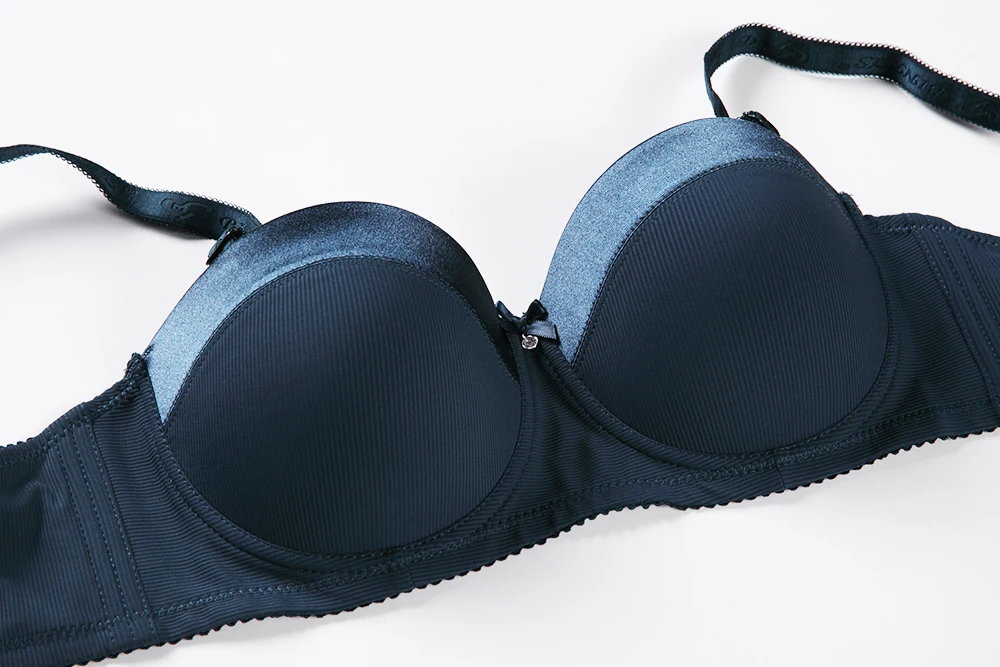 BINNYS Bras for Women C Cup Silicone Bra Convertible Straps Nylon Solid Full  Cup To Hook and Eye Underwire Push Up - AliExpress