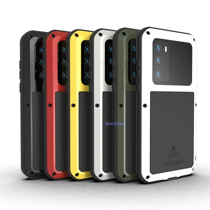 Original Love Mei 360 Armor Heavy Duty Metal Tank Case for Huawei