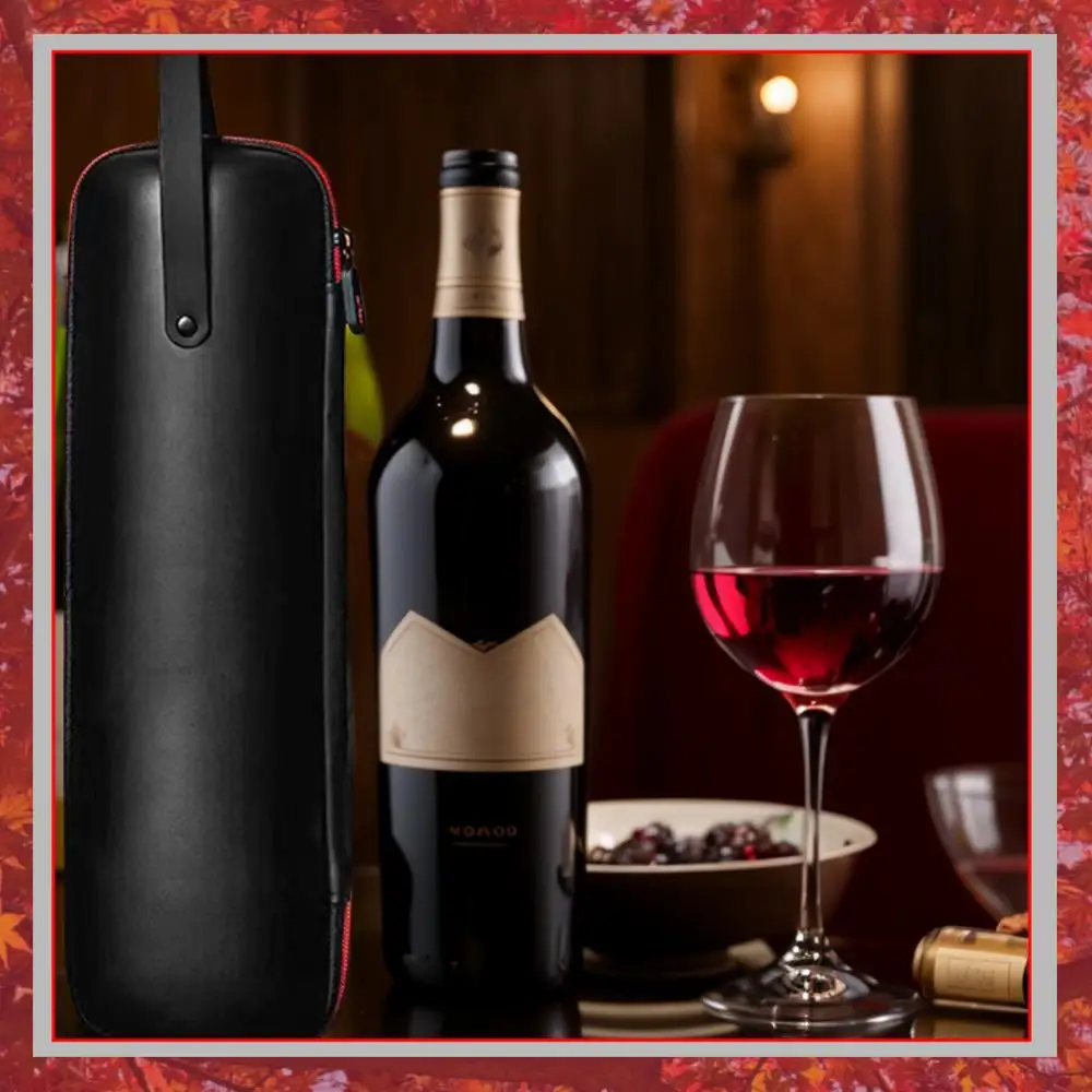 EVA 휴대용 와인 가방, 충격 방지 아이스 백, 손잡이가 있는 맥주 쿨러 가방..