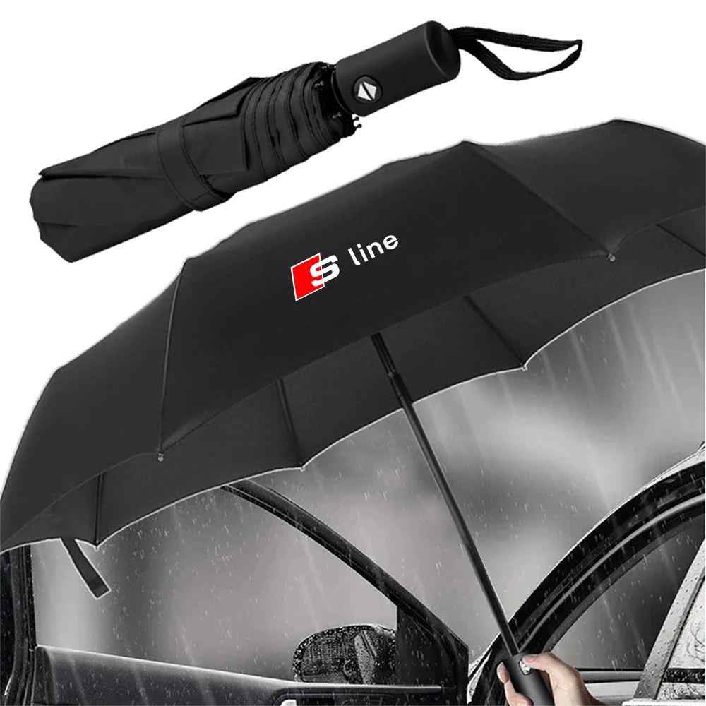 Premium Automatic Folding Windproof Car Sunshade Umbrella