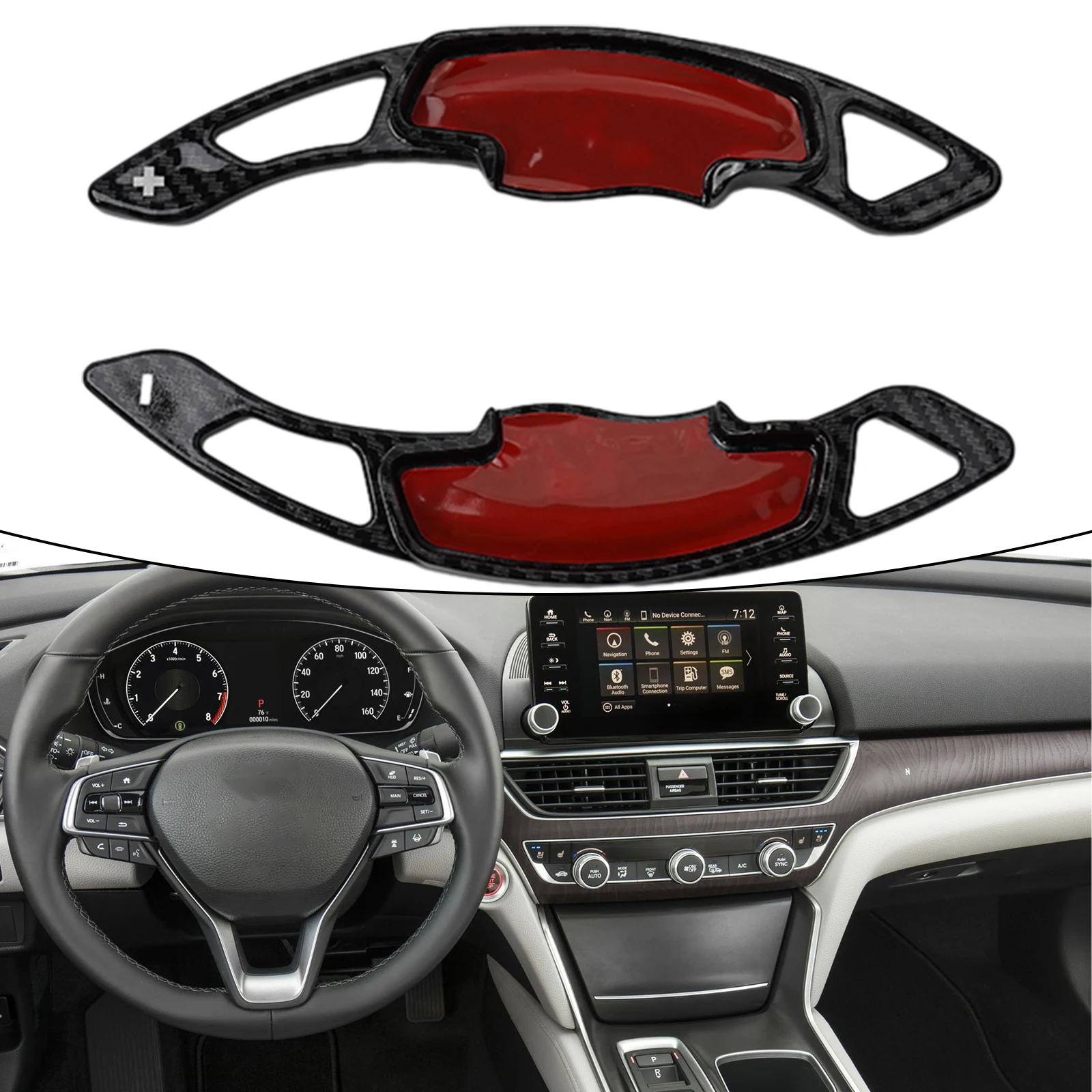 

Удлинитель рулевого колеса из углеродного волокна для Honda Civic, Аксессуары для автомобилей, запасные части для дома и автомобиля