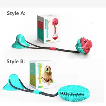 ⁦Silicone Suction-Cup Treat Ball for Dogs⁩ - الصورة ⁦6⁩