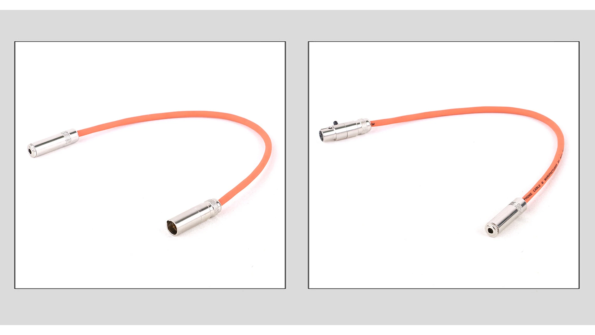 3-polige Mini-XLR-bis 3,5-mm-Stereo-Buchse Mini-Buchse Audio 3,5 "trs Buchse zu Mini-XLR-Stecker/Buchse Adapter kabel für Kamera-Kopfhörer – Detail 8