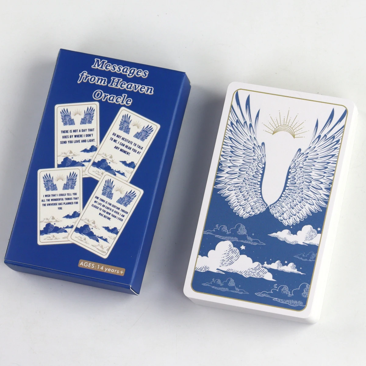 Message From Heaven Oracle Cards For Family Party High Quality Fortune Telling Divination Tarot Cards Deck Game 4