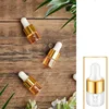 100Pcs Mini Glass Dropper Bottle Bulk Clear Essential Oil Dropper Bottles Small Glass Dropping Sample Containers 1 Ml 3