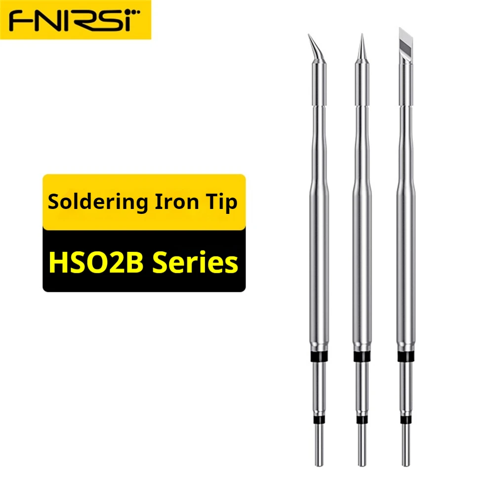 

FNIRSI HS-02 Original Soldering Iron Welding Tips Accessories B2 C2 JS I K Ku Replacement Tool Set for HS-02 Soldering Iron
