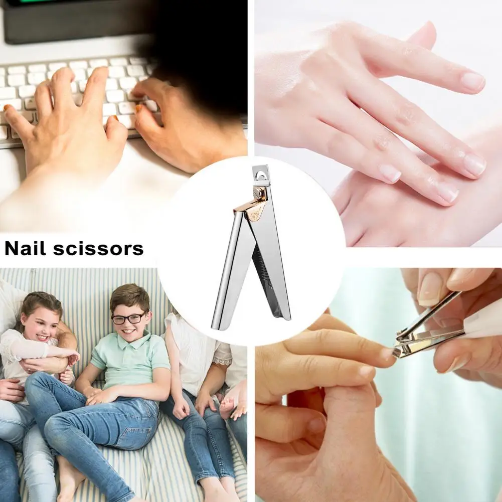 Long-lasting Nail Cutter Precision Nail Cutter U-shaped Clipper Ultra-sharp Stainless Steel Blade for Precise Easy Cutting