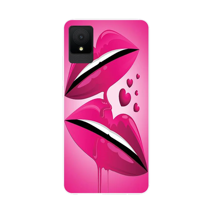 Football Soft Silicone Back Case for TCL K11 - Protective Phone Cover