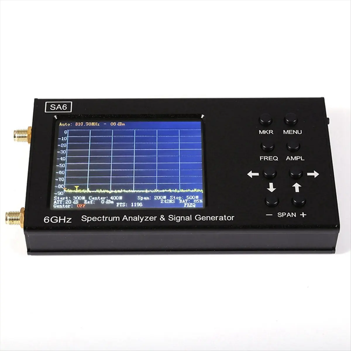 T35C SA6 휴대용 스펙트럼 분석기 Wi-Fi CDMA Lab 35-6200Mhz 신호 테스트 신호 6G 휴대용 테스터