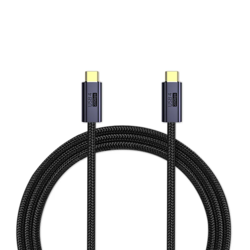 USB 4 Ʈ 3/4 ̺, 20Gbps 100W  , HD  8K @ 60Hz , ƺ, eGPU, ŷ ȣȯ