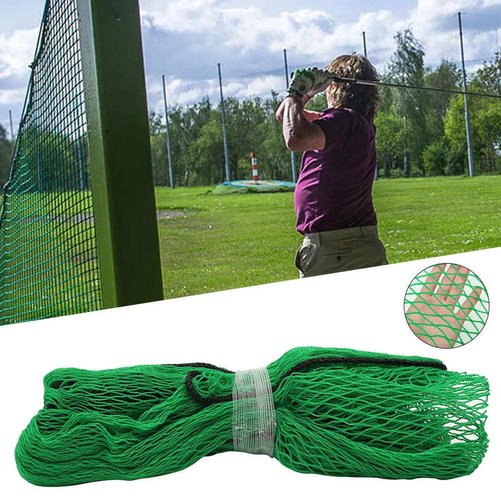 3Mx3M Golf Practice Net Heavy Duty Impact Netting Rope Border Outdoor