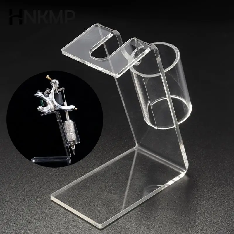 

Professional Tattoo Machine Holder Stand Transparent Acrylic Tattoo Gun Supply Stand Rack Rest Organzier Accessory For Tattooist