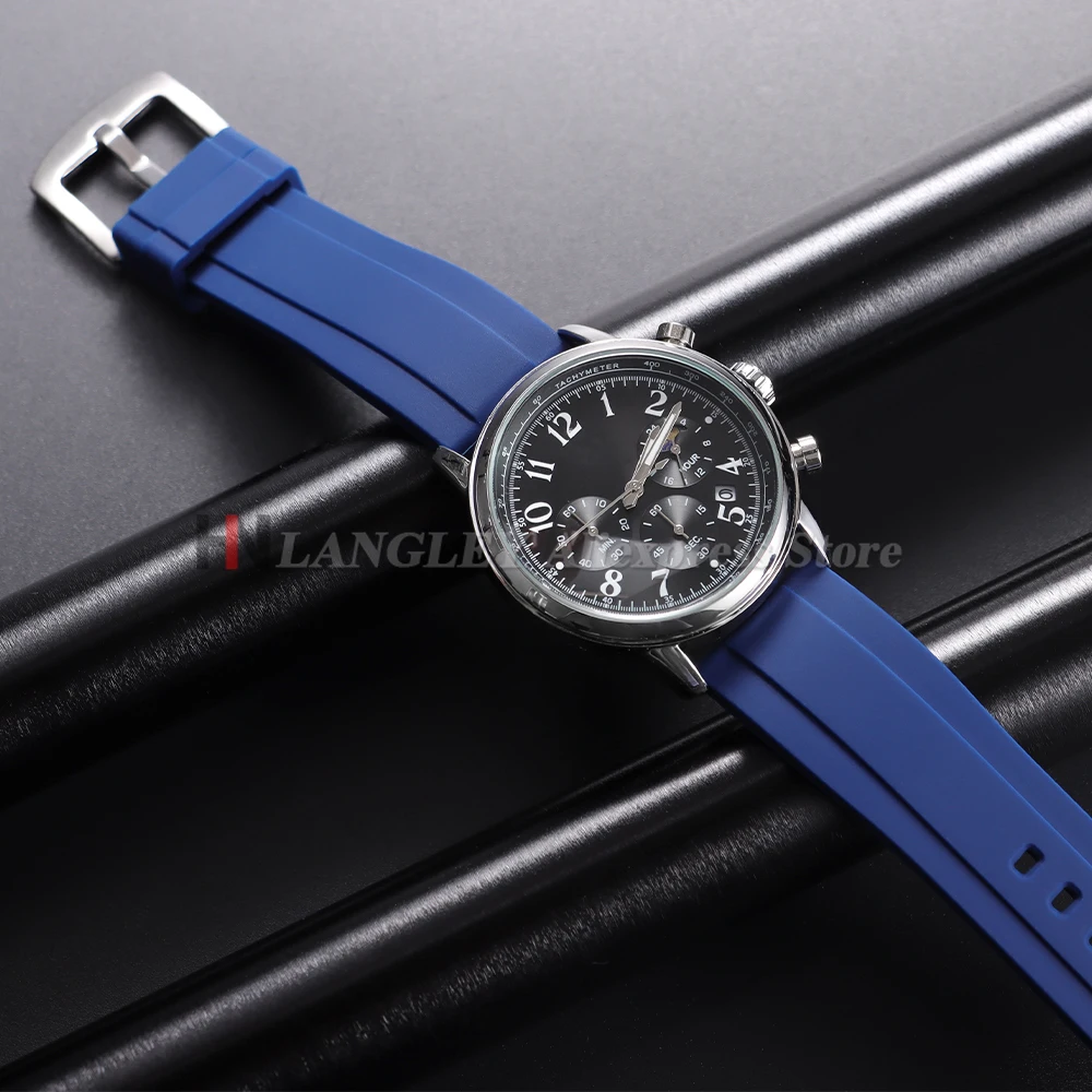 Universal Quick Release Waterproof Silicone Sport Watch Band