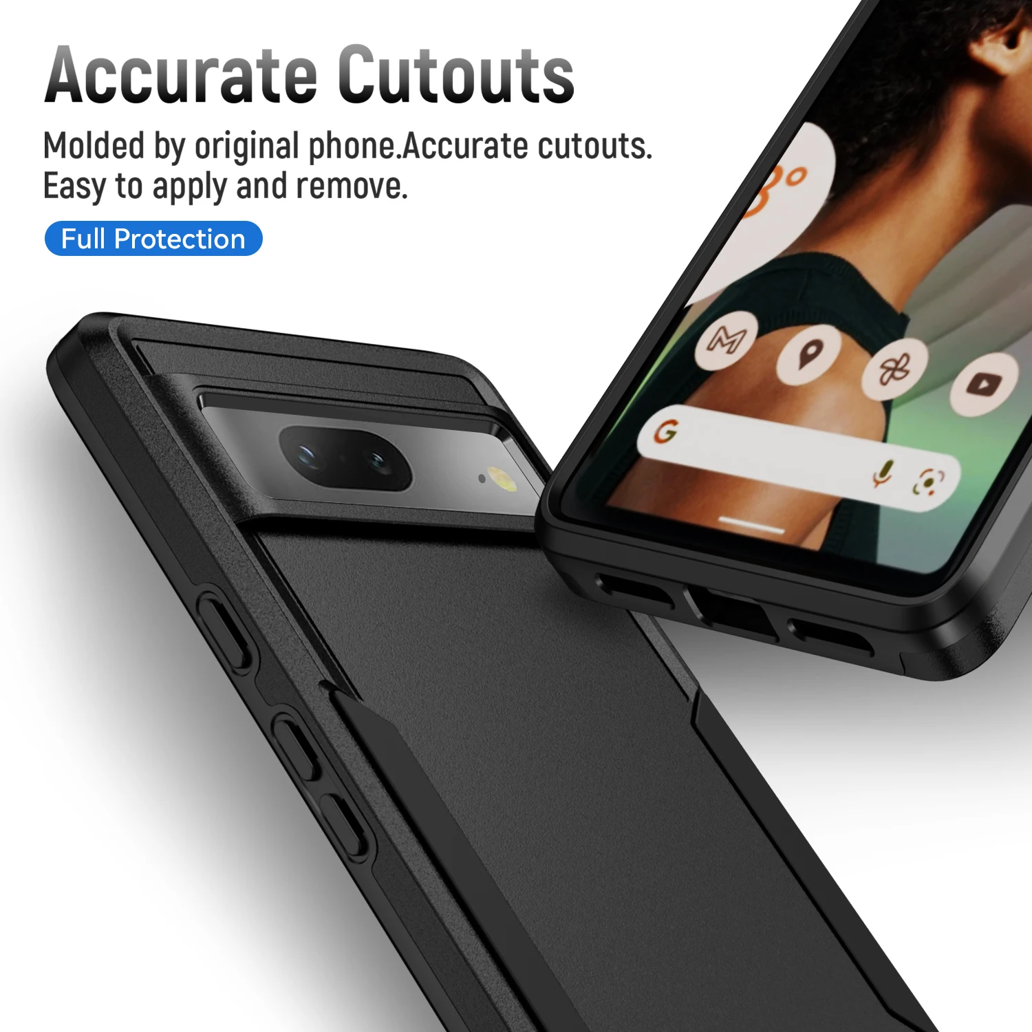Rugged Shockproof Phone Case with Military-Grade Protection