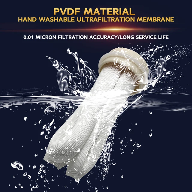 SEPYUE ระบบกรองน้ําไหลสูงทั้งบ้าน 1000L-8000L เครื่องกรองน้ําแร่สแตนเลส PVDF แบบใช้ซ้ําได้มีอายุการใช้งาน 5 ปี 4