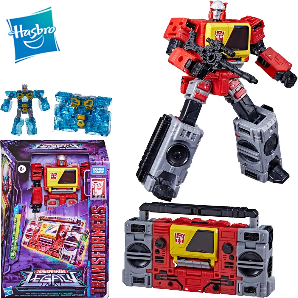 

Оригинальная Коллекционная экшн-фигурка Hasbro Трансформеры поколения серии Legacy Voyager Autobot Blaster & Eject
