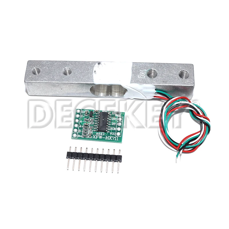 Load Cell Weight Sensor Electronic Scale Weighing Pressure Sensor 1KG 2KG 5KG 10KG 20KG HX711 AD Module Aluminum Alloy