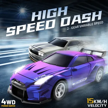 1:64 Remote Control Car 2.4G Mini Radio Control Drift Stunt Car 4WD Desktop Racing Vehicle Model Boy Toy Kid Birthday Gifts