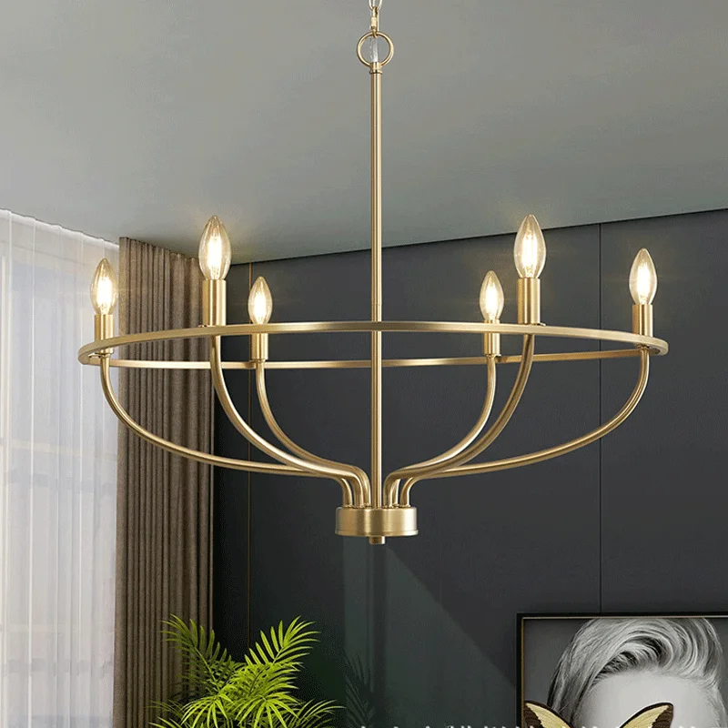 

Living Room Coffee Table Ceiling Chandelier Pendant Modern Dining Room Decor Light Ring Light Free Shipping Decoration Home Iron
