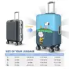 Snoopy Cartoon Anime Print Suitcase Cover Cruise Trip Vacation Strectch Luggage Supplies Protector 6