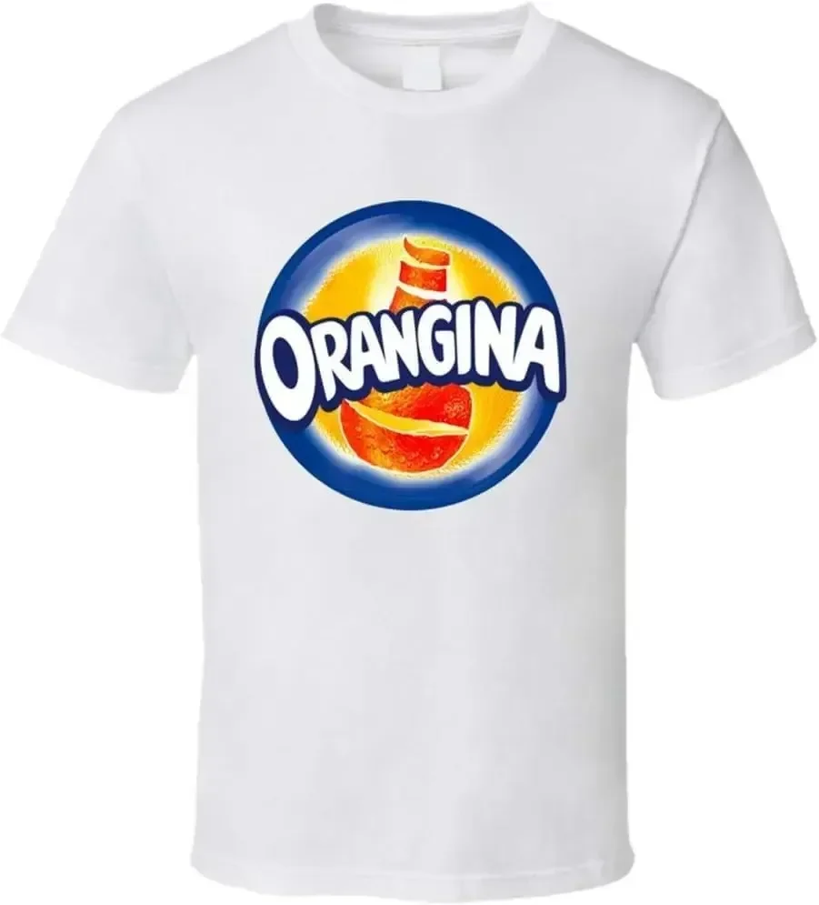 Orangina Orange Soda Pop Graphic Tee Shirt