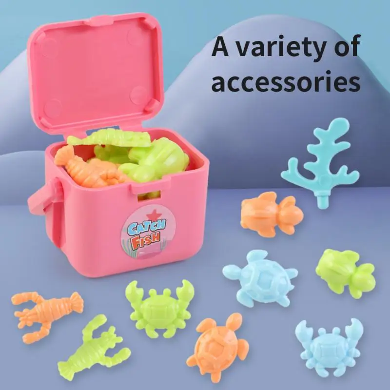 Mini Claw Machine Novelty Capsule Catcher Toy 16 Tiny Stuff Dinosaur Fish Figure Kids Baby Hand Eye Coordination Game Puzzle Toy 4