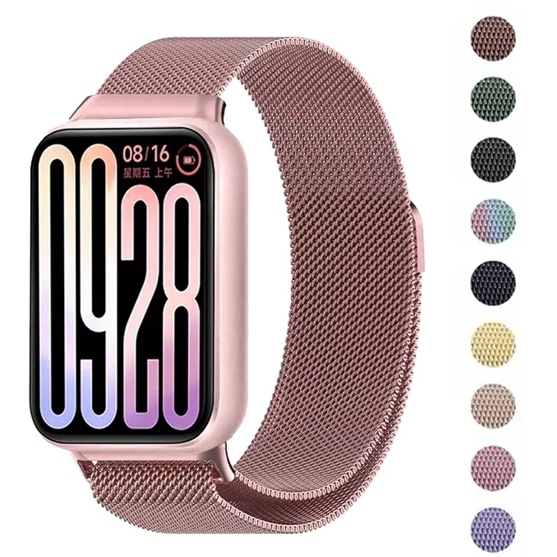 Sleek Metal Milanese Strap for Smartwatch Bracelet Accessories